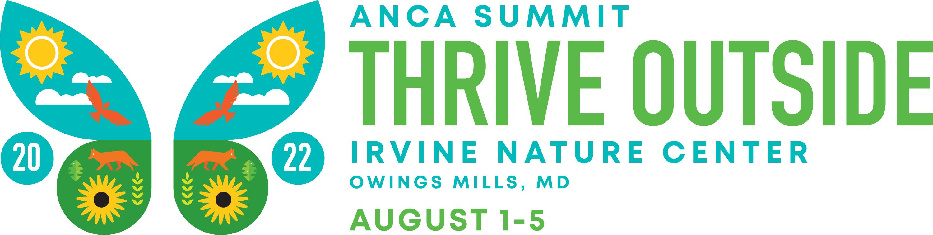 ANCA Summit: Thrive Outside | Irvine Nature Center | Owings Mills, Md | August 1-5