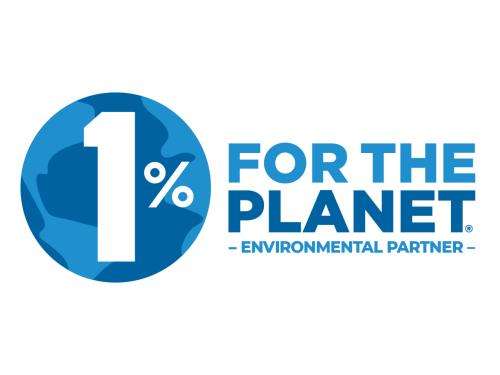 Graphic: 1% for the Planet Environmental Partner Graphic: 1% for the Planet Environmental Partner